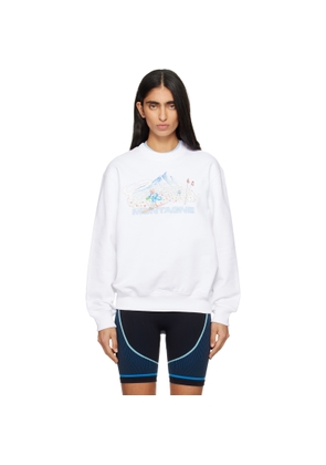Casablanca White Ski Sweatshirt
