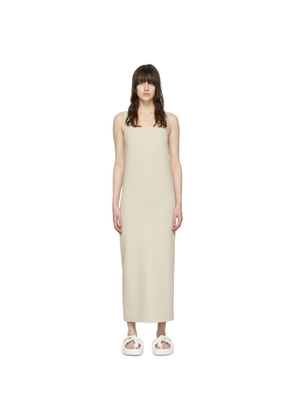 Arch The Beige Polyester Maxi Dress