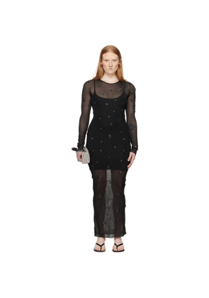 Alexander Wang Black Gem Maxi Dress