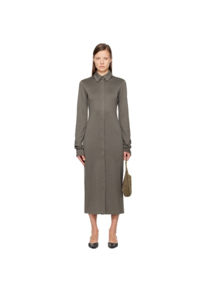 Rier Gray Polar Midi Dress