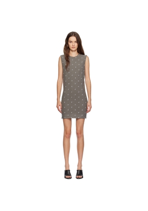 Rier Gray Walker Minidress