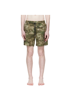 AMIRI Kahki Camo MA Swim Shorts