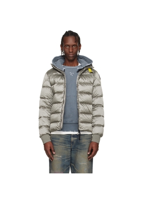 Parajumpers Green Pharrell Hooded Down Jacket