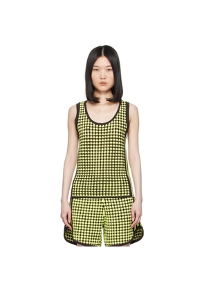 Wales Bonner Green & Brown adidas Originals Edition Ribbed Tank Top