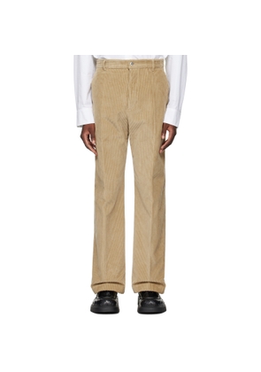 Bottega Veneta Beige Creased Trousers