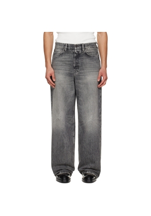 Acne Studios Gray Loose Fit 1981 Jeans
