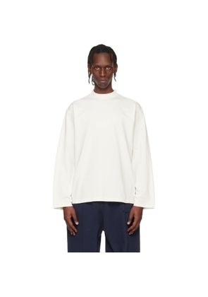 VETEMENTS Off-White 'Paris' Embroidered Longsleeve T-shirt