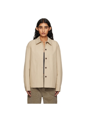 Studio Nicholson Beige Harron Jacket