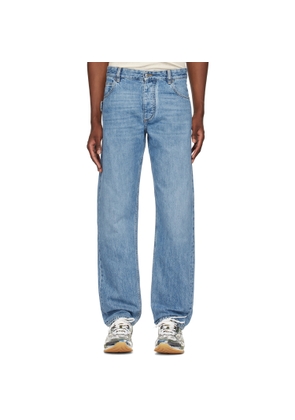 Bottega Veneta Blue Straight Jeans