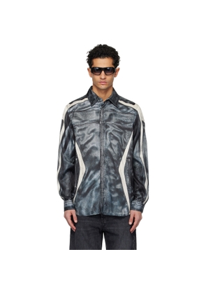 Diesel Black & Off-White S-Simply-Bmcz Shirt