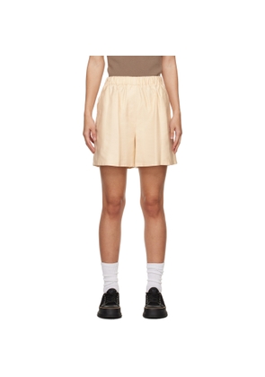 Max Mara Off-White Piadena Shorts