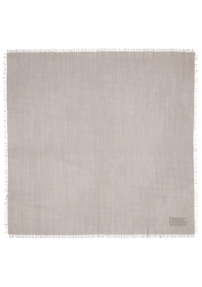 Rier Taupe Wool Gaze Scarf