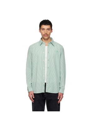 Diesel Green & White S-Simply-Bkbz Shirt