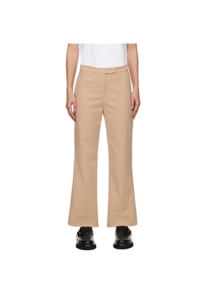 Max Mara Beige Conico Trousers