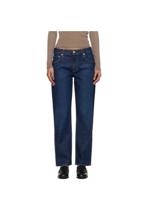 Citizens of Humanity Blue Anissa Straight Leg Jeans