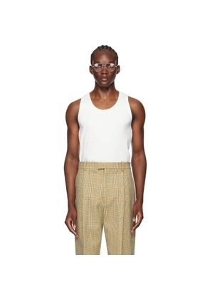 Bottega Veneta Off-White Rib Tank Top