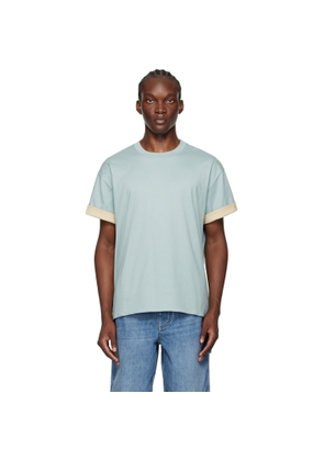 Bottega Veneta Blue Double Layer T-Shirt