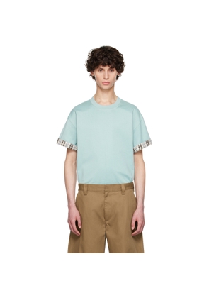 Bottega Veneta Blue Double Layer T-Shirt