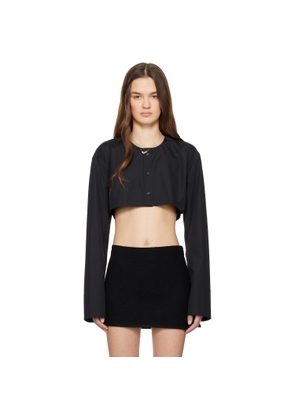 Rier Black Mini Shirt