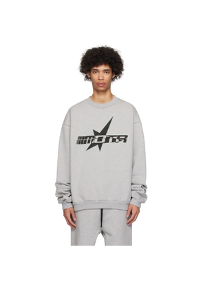 Members of the Rage Gray Oversized Sweatshirt