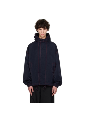 Bottega Veneta Navy Tech Jacket