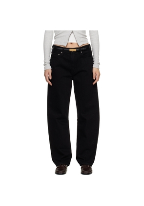 Citizens of Humanity Black Miro Long Relaxed Jeans