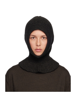 LEMAIRE Brown Hood Beanie