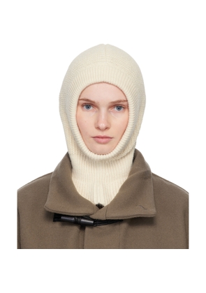 LEMAIRE Off-White Hood Balaclava