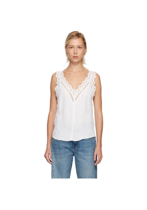 Isabel Marant White Fradela Tank Top