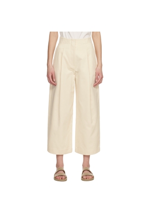 Studio Nicholson Off-White Dordoni Volume Trousers