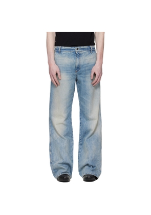 AMIRI Blue Boot Cut Jeans