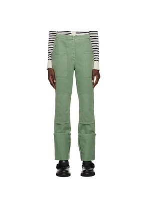 Max Mara Green Facella Trousers