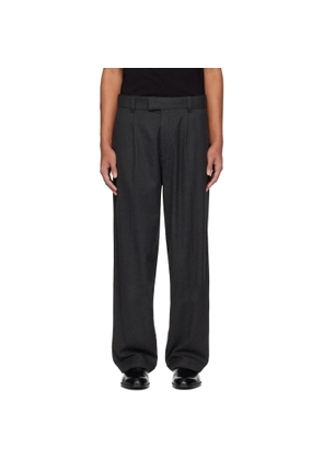 Hugo Gray Flannel Trousers