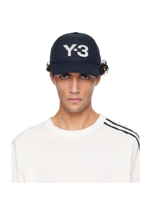Y-3 Black Classic Logo Cap