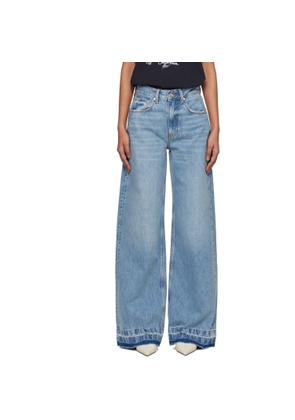 ANINE BING Blue Lewis Jeans