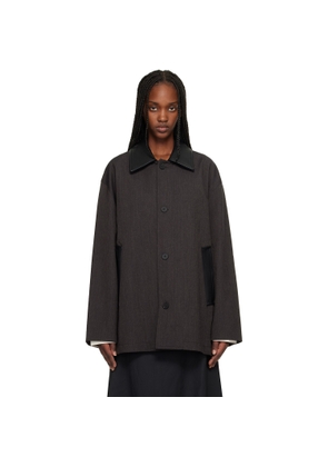 Studio Nicholson Brown Meter Jacket