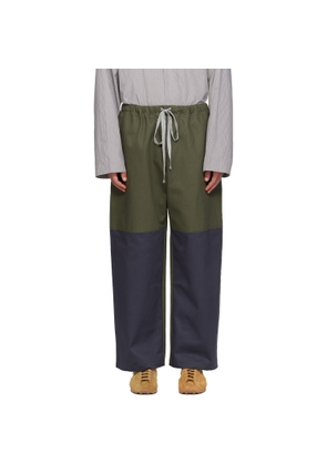 SC103 Khaki & Navy Dispatch Trousers