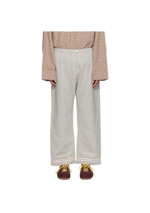 SC103 Gray Banner Trousers