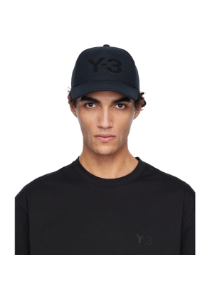 Y-3 Black Classic Logo Cap