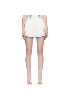 Casablanca White Casa Sportif Windbreaker Shorts