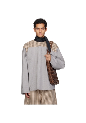 SC103 Gray Compass Shirt