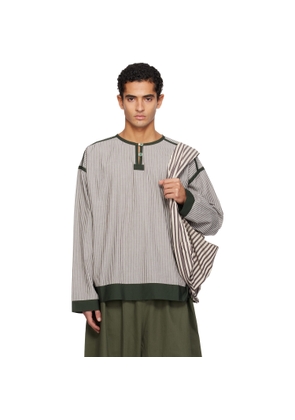 SC103 Brown & White Catalog Henley