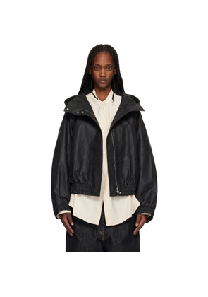 Studio Nicholson Black Cabot Jacket