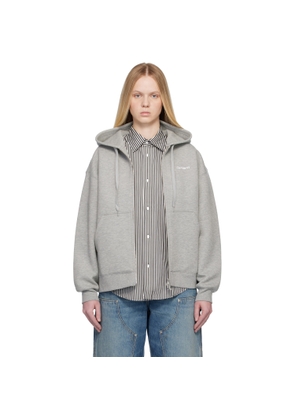 Carhartt Work In Progress Gray Alda Hoodie
