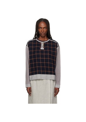 SC103 Navy Pitch Sweater