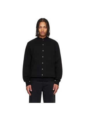 Les Tien Black Moto Coaches Jacket