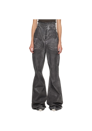 Rick Owens DRKSHDW Gray Concordians Dirt Bolan Jeans