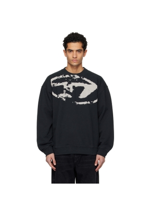 Diesel Black S-Boxt-N5 Sweatshirt