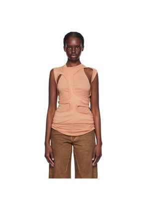 Rick Owens DRKSHDW Pink Membrane I Tank Top