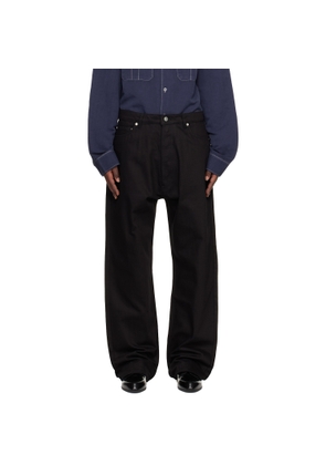 Studio Nicholson Black Marylebone Jeans
